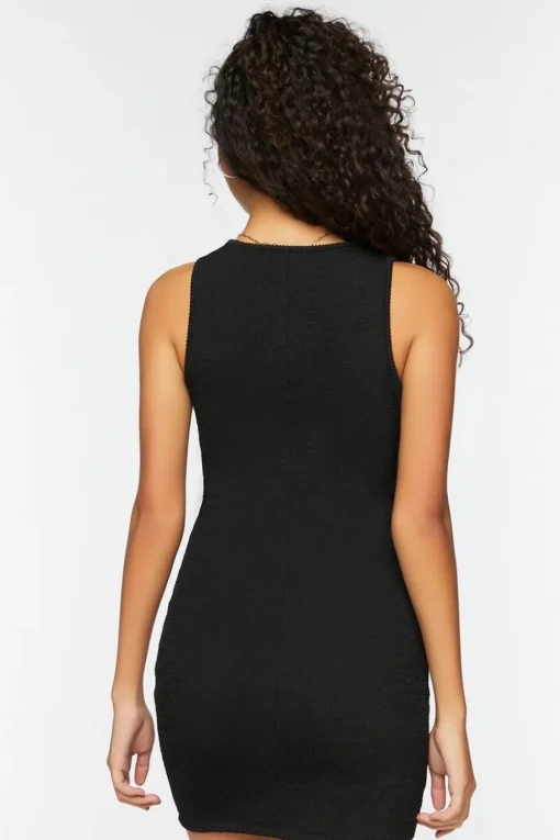Cutout Sleeveless Mini Dress