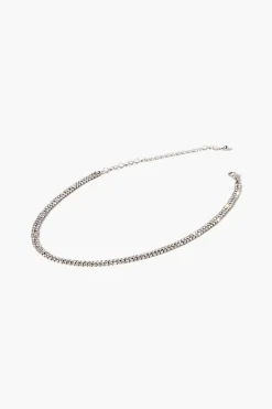 Cz Necklace & Stud Earring Set