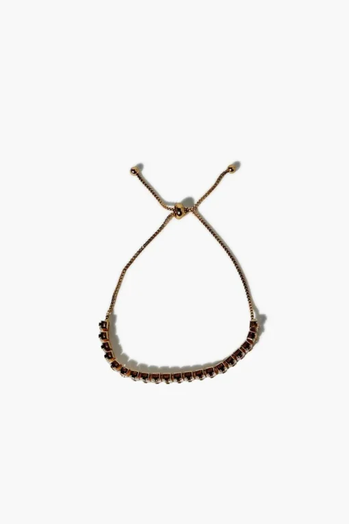 Cz Pull Cord Bracelet
