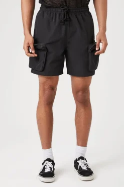 3D Zipper Pocket Cargo Shorts