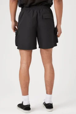 3D Zipper Pocket Cargo Shorts
