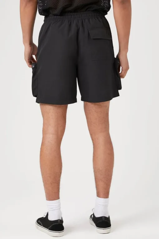 3D Zipper Pocket Cargo Shorts