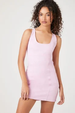 Denim Bodycon Mini Dress