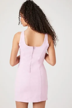 Denim Bodycon Mini Dress