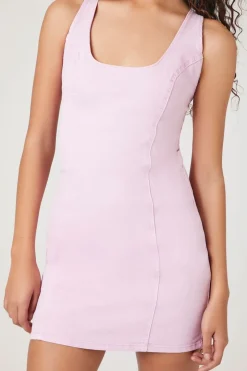 Denim Bodycon Mini Dress