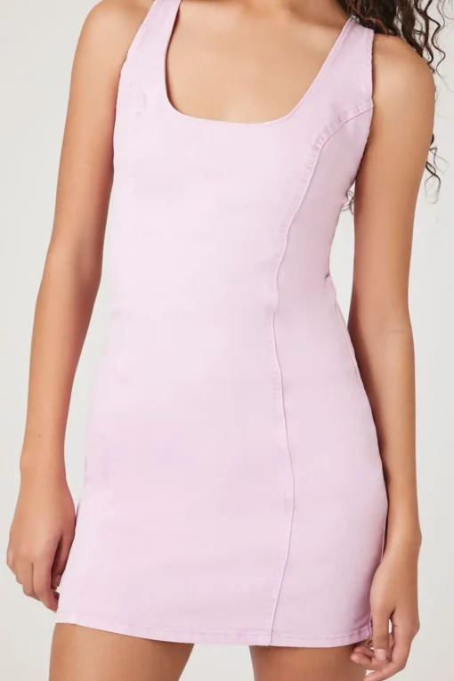 Denim Bodycon Mini Dress