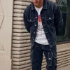 Denim Button-Up Jacket