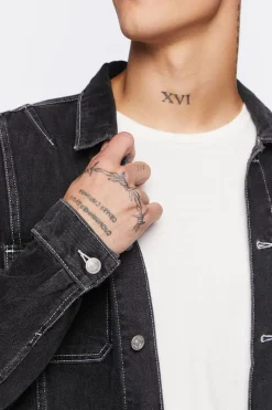 Denim Button-Up Jacket