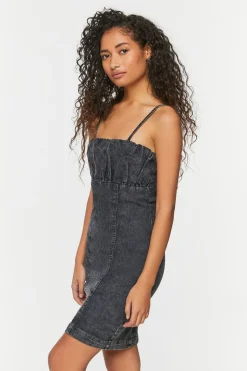 Denim Cami Mini Dress