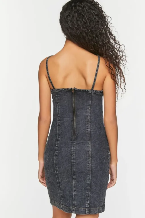 Denim Cami Mini Dress