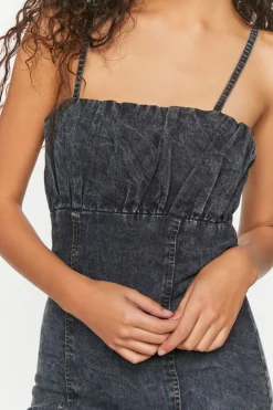Denim Cami Mini Dress
