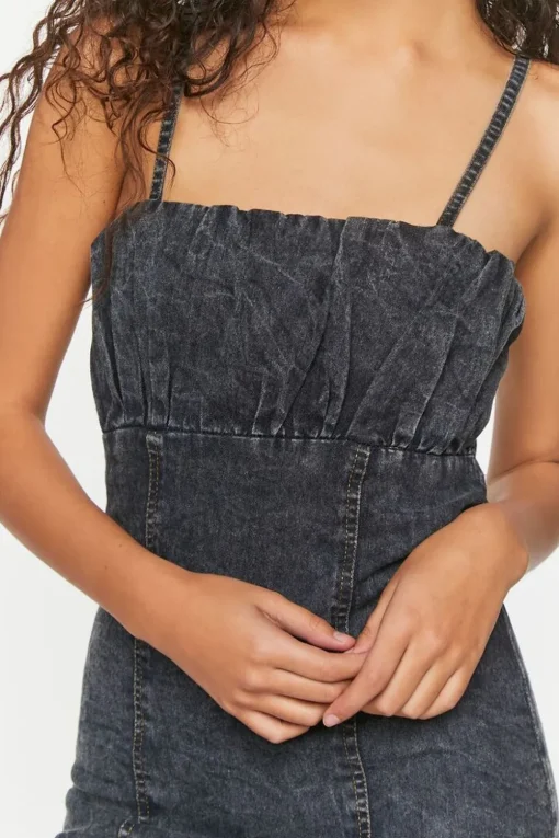Denim Cami Mini Dress