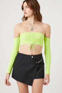 Denim Chain Skort