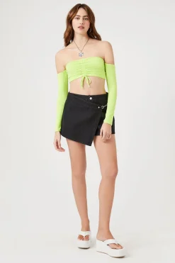 Denim Chain Skort