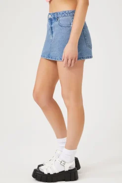 Denim Mini Skirt
