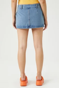 Denim Mini Skirt