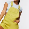 Denim Overall Shorts
