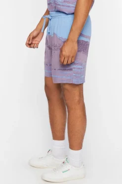 Desert Landscape Drawstring Shorts