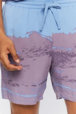 Desert Landscape Drawstring Shorts