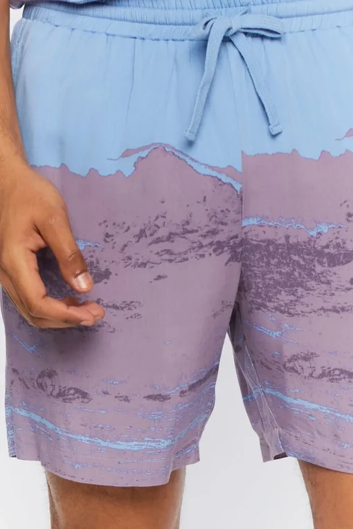 Desert Landscape Drawstring Shorts