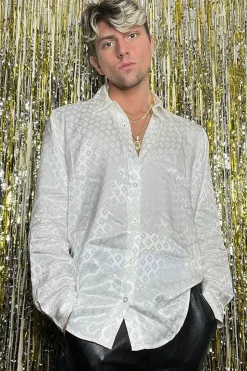 Diamond Long-Sleeve Shirt