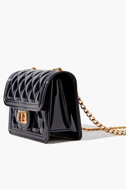 Diamond Quilted Crossbody Bag