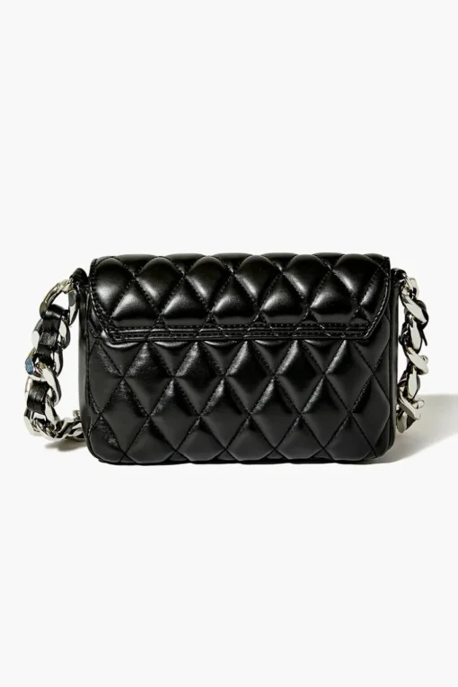 Diamond Quilted Crossbody Bag