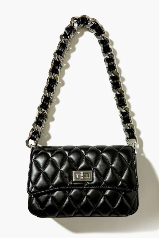 Diamond Quilted Crossbody Bag