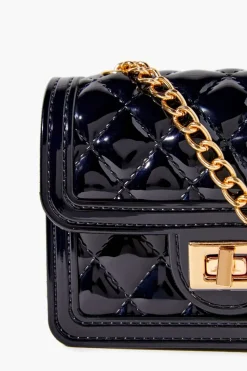 Diamond Quilted Crossbody Bag