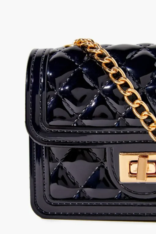 Diamond Quilted Crossbody Bag