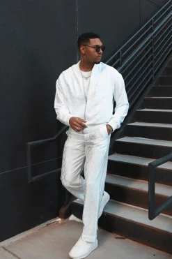 Diamond Slim-Fit Pants