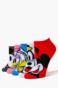 Disney Character Ankle Sock Set - 5 Pack