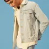 Distressed Denim Jacket