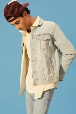 Distressed Denim Jacket