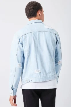 Distressed Denim Jacket