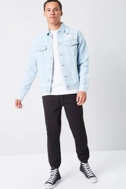 Distressed Denim Jacket