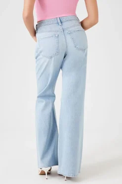 Distressed Flare Jeans
