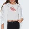 Distressed High-Rise Denim Shorts
