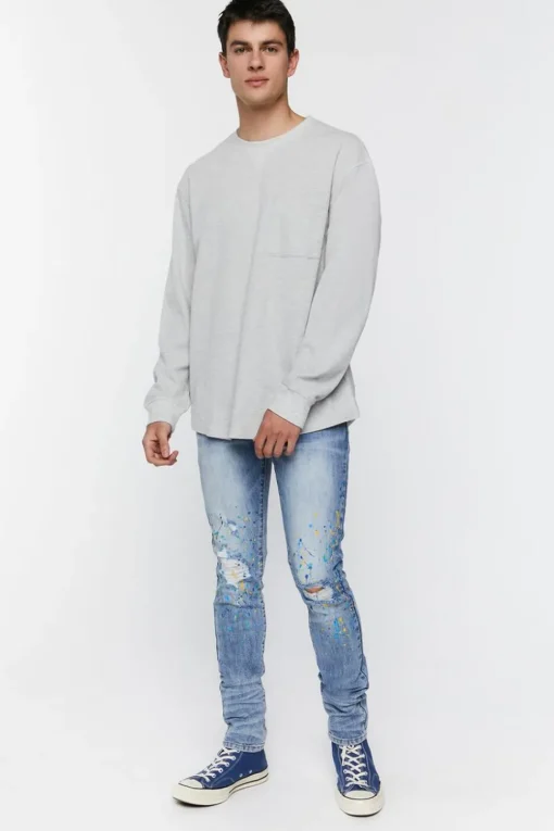 Distressed Skinny Jeans