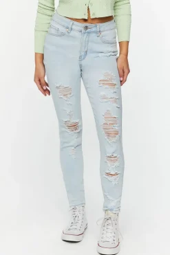 Distressed Skinny Jeans