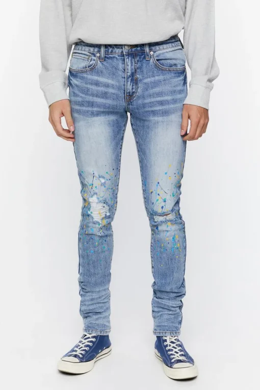 Distressed Skinny Jeans
