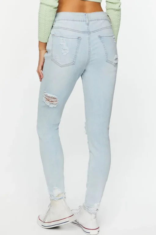 Distressed Skinny Jeans