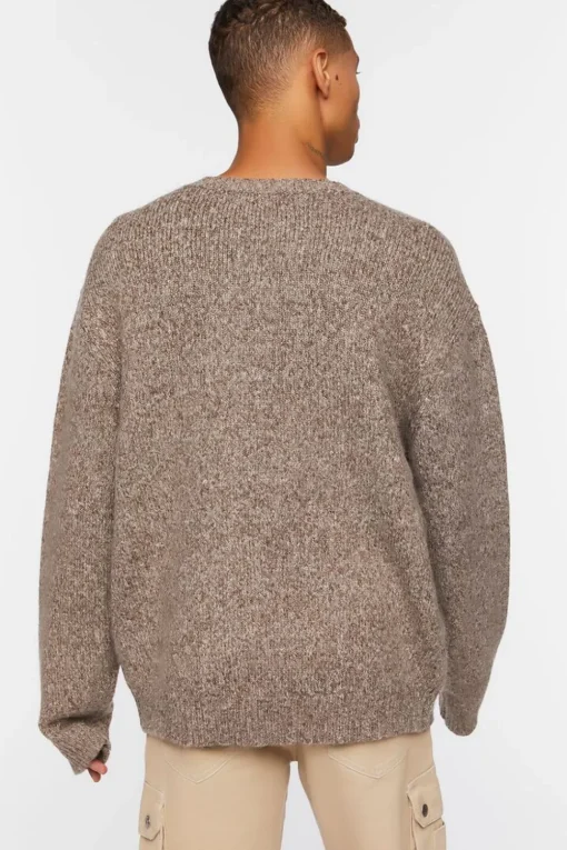Distressed Wildlife Graphic Sweater