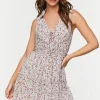 Ditsy Floral Fit & Flare Mini Dress