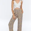 Ditsy Floral Print Pants