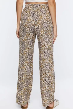 Ditsy Floral Print Pants