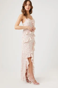 Ditsy Floral Tiered Maxi Dress