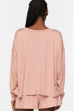 Dolman-Sleeve Pajama Top