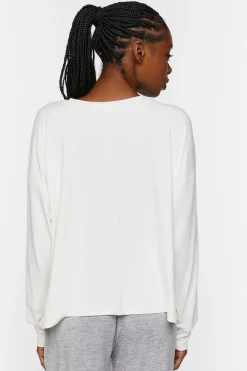 Dolman-Sleeve Pajama Top