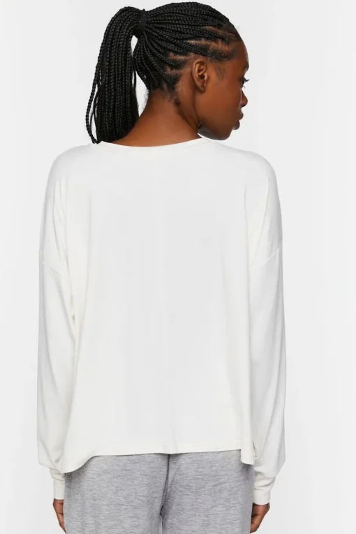 Dolman-Sleeve Pajama Top